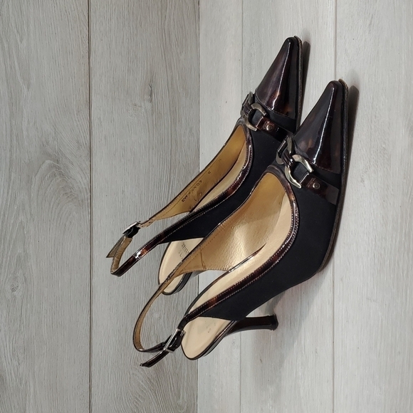 Stuart Weitzman Womens Leather Luxury Dress Heels shoes sz 8M - Picture 2 of 12